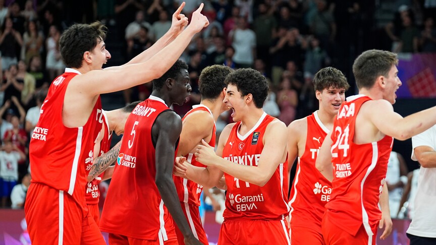 17 Yaş Altı Milli Basketbol Takımı, Yarı Finale Yükseldi