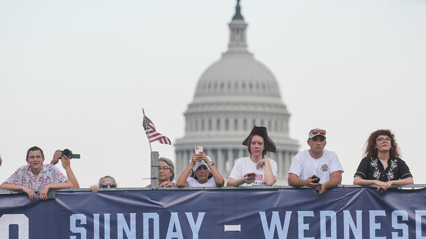 Washington'da 4 Temmuz Kutlamaları Fırtınayla Kesildi