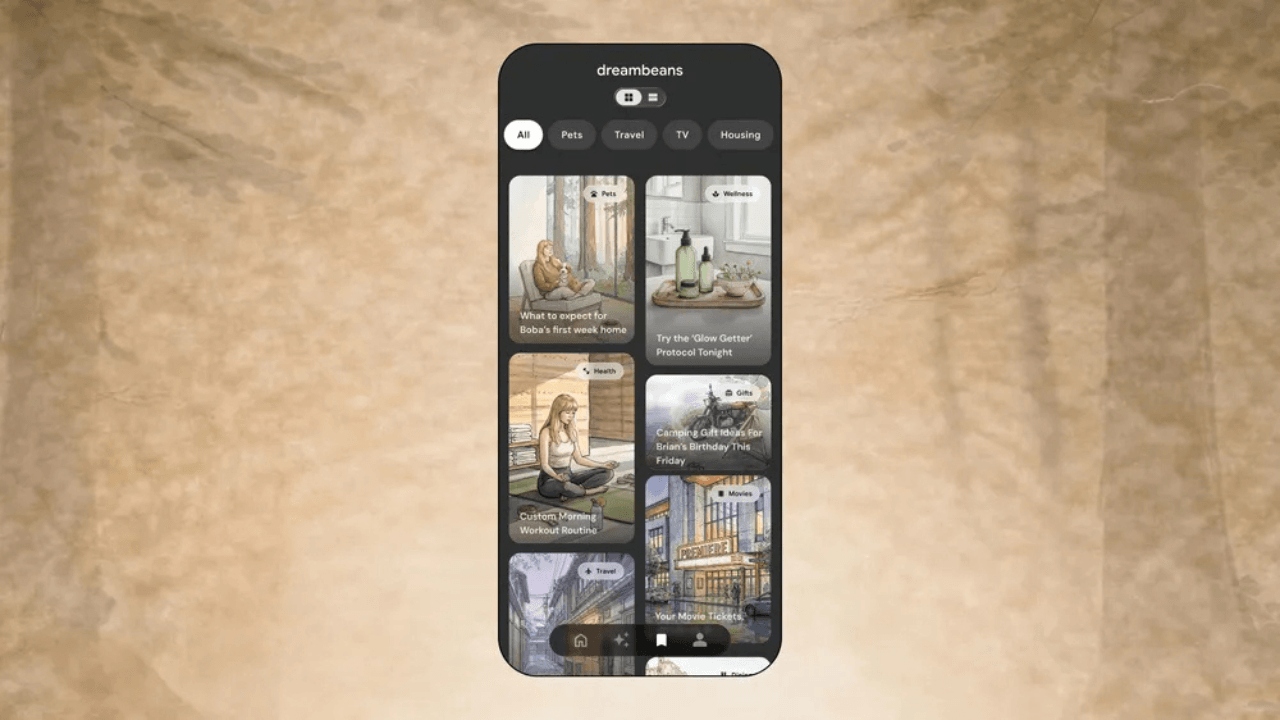 Google Labs'tan Yenilik: Dreambeans Uygulaması