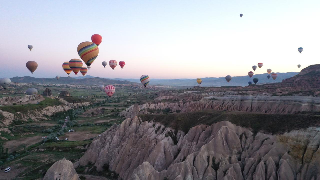 Yılın İlk Yarısında 308 Bin Yolcu Balonla Seyahat Etti