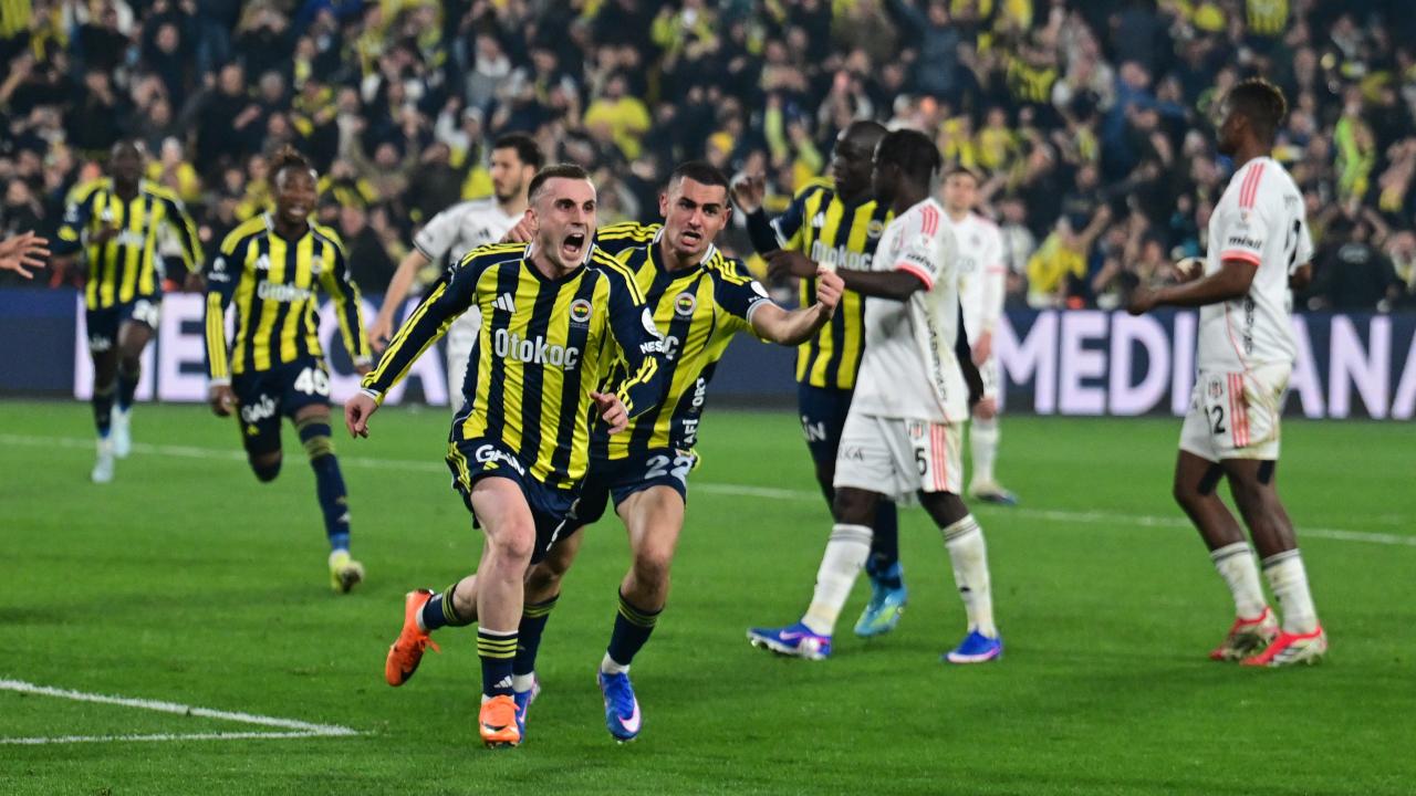 Fenerbahçe, Kadıköy'de Beşiktaş'ı Mağlup Etti