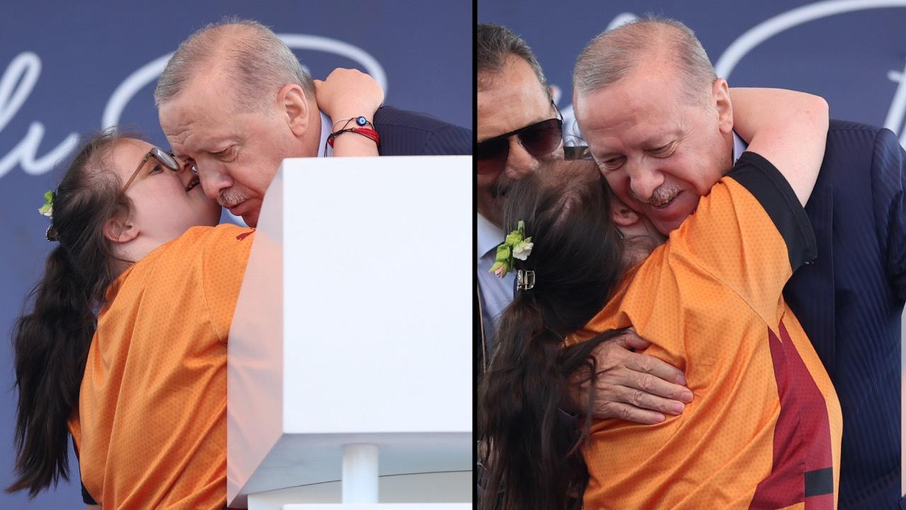 Cumhurbaşkanı Erdoğan'a Koşarak Sarılan Genç Kızın Hikayesi